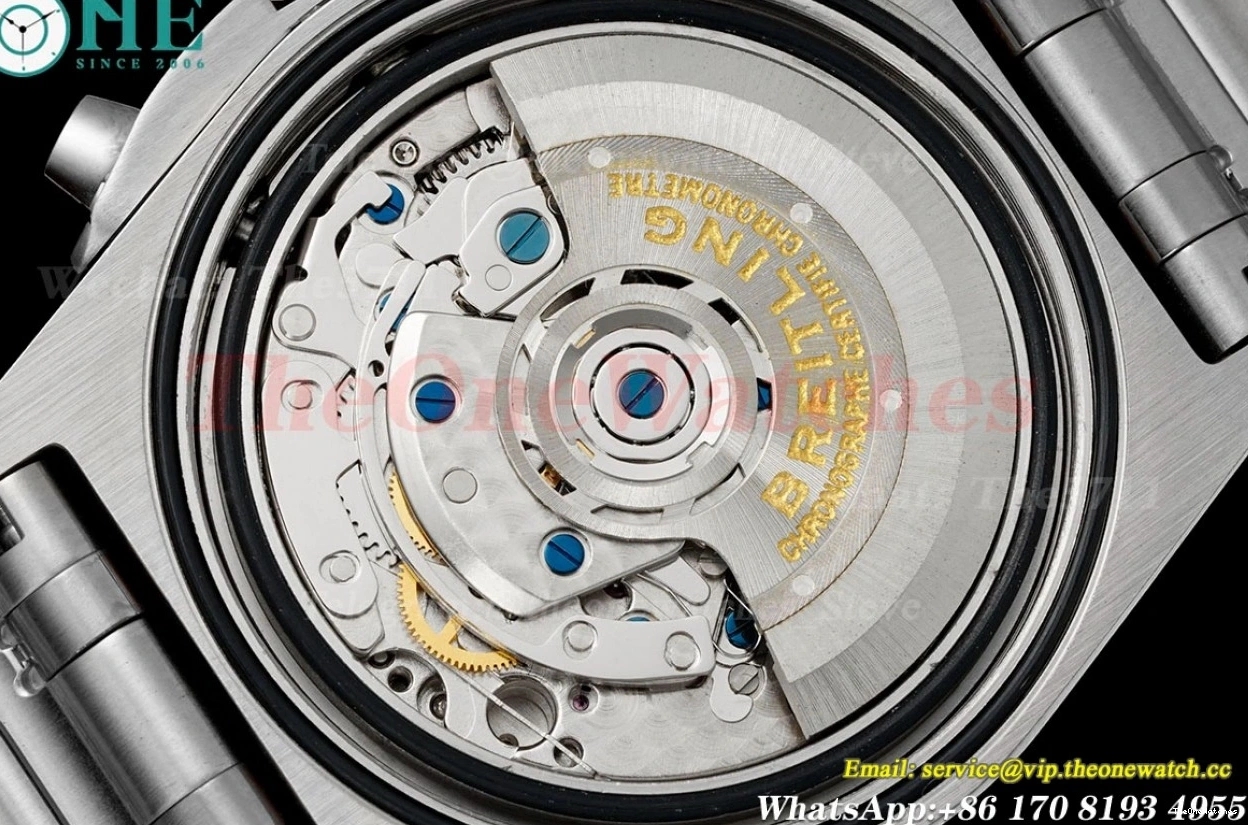 TF A7750 SS Stk B01 Chronomat Blue 42MM SS 0203
